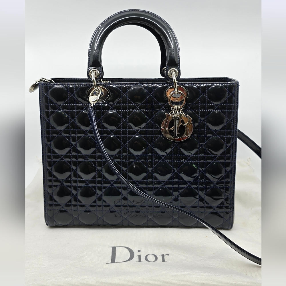 Christian Dior Cannage Lady Dior Large